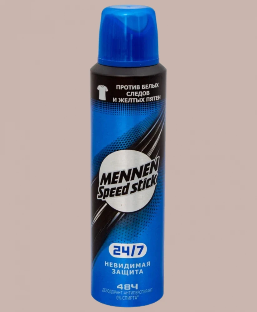 Дезодорант антиперспирант Mennen Speed Stick 24/7 Невидимая Защита 150мл