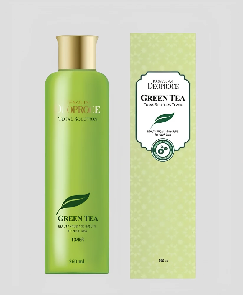 Deoproce Тонер на основе зеленого чая Premium Green Tea Total Solution Toner (260 мл)