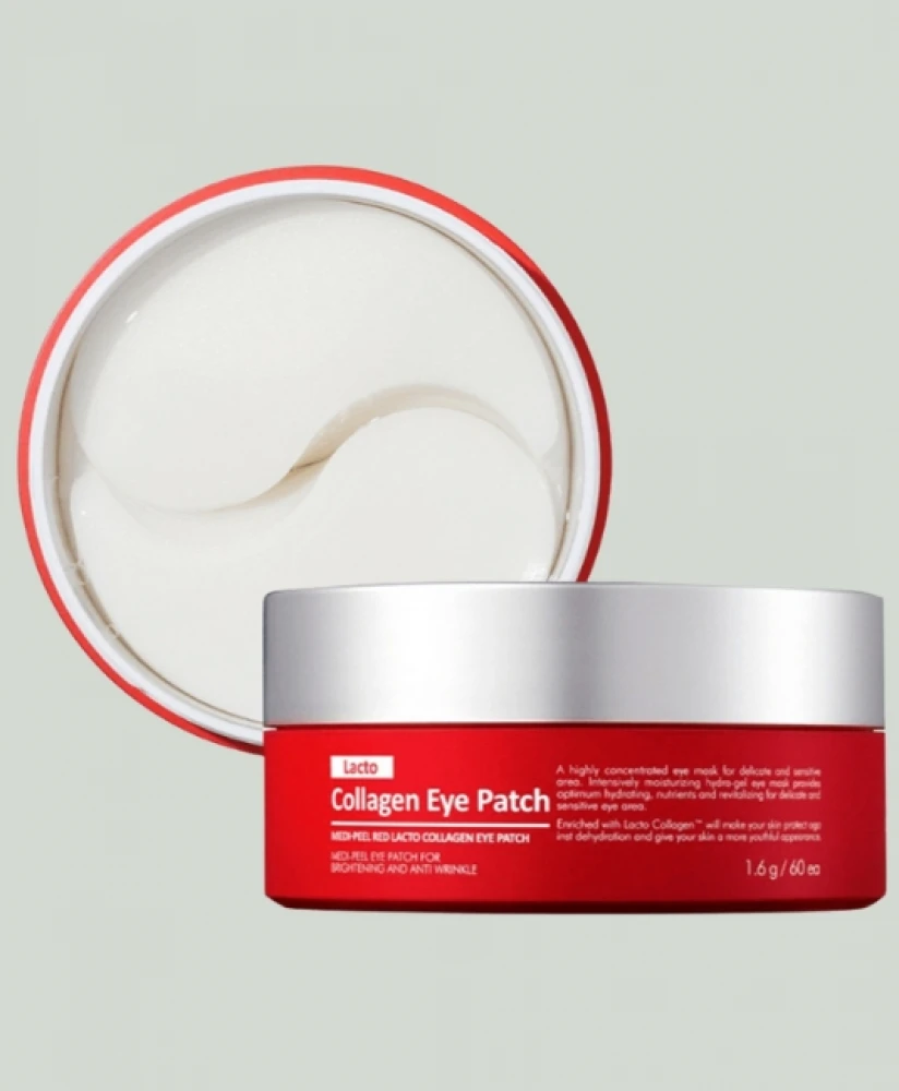 Патчи антивозрастные с коллагеном Medi-Peel Red Lacto Collagen Eye Patch, 60 шт