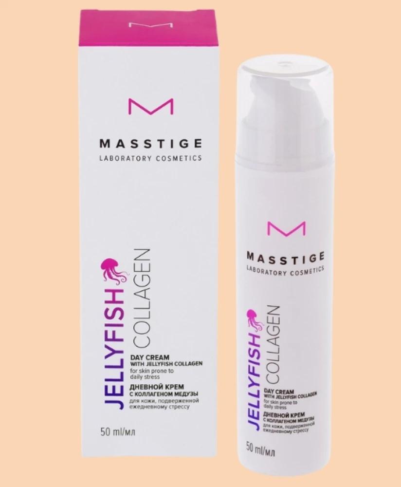Masstige Крем для лица JELLYFISH COLLAGEN с коллагеном медузы Дневной 50 мл