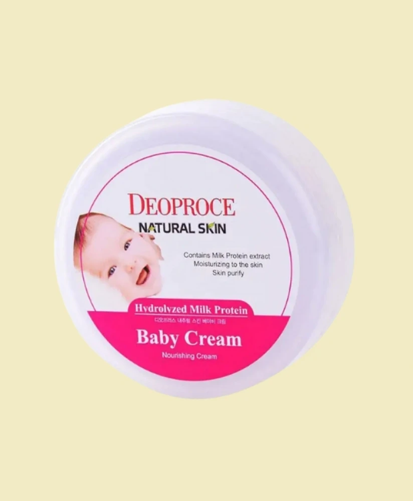 Крем для лица Deoproce Natural Skin Baby Cream, 100гр