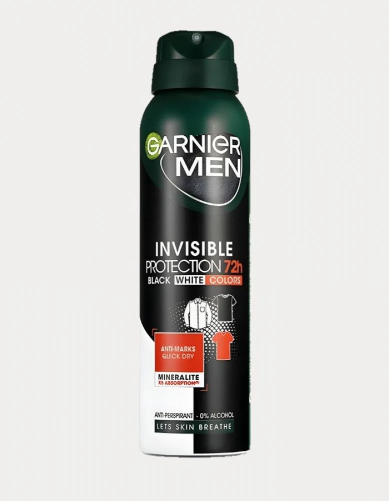 Дезодорант Garnier Men антиперспирант Невидимая защита 72ч 150 мл