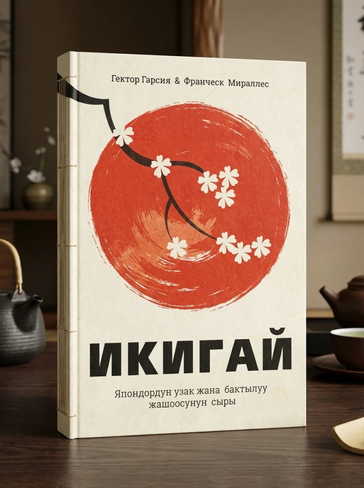 Икигай: Япондордун узак жана бактылуу жашоосунун сыры