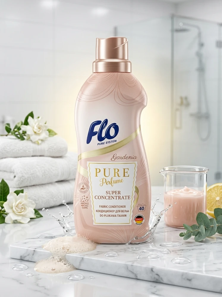 Кондиционер FLO Pure Perfume GARDENIA, 1 литр