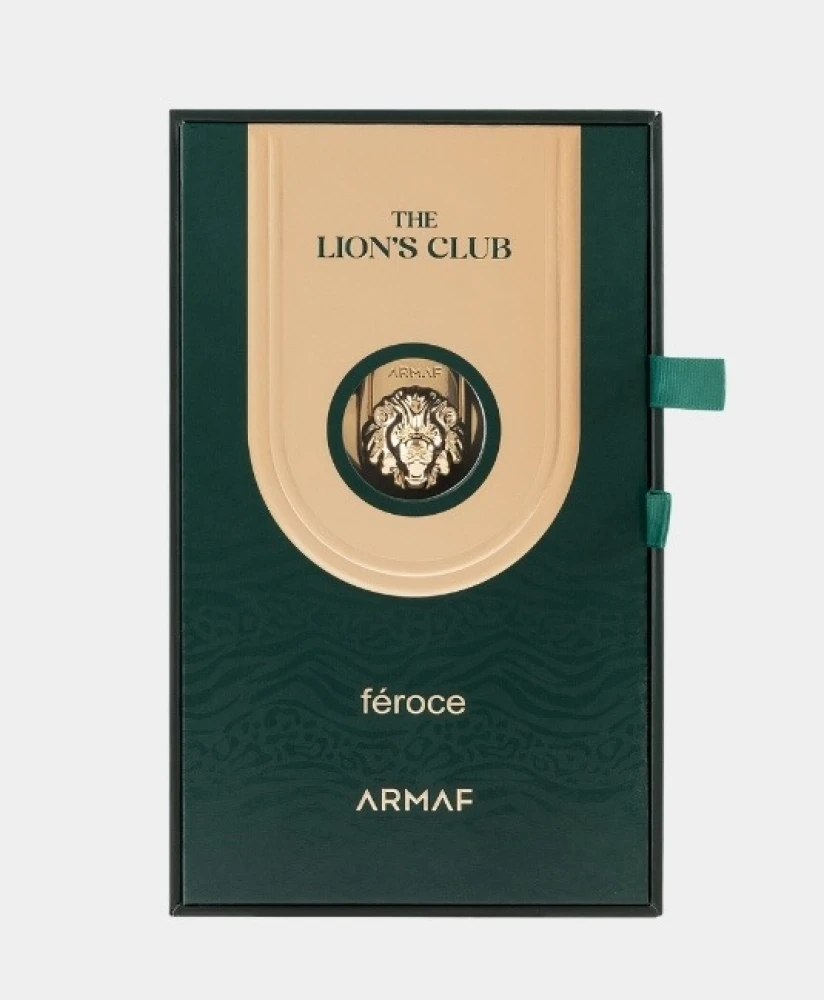 Парфюмерная вода Armaf The Lion's Club Féroce 100 мл, арабские духи Армаф Лионс Клаб Ферос, стойкий мужской восточный парфюм