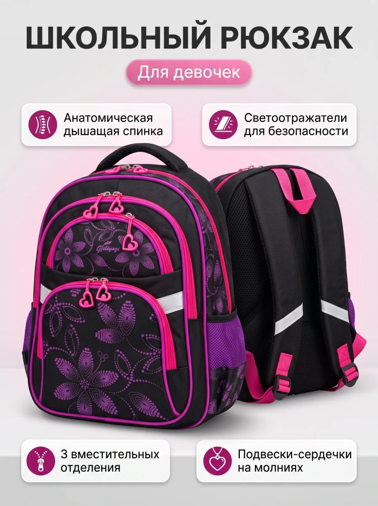 Рюкзак школьный для девочек