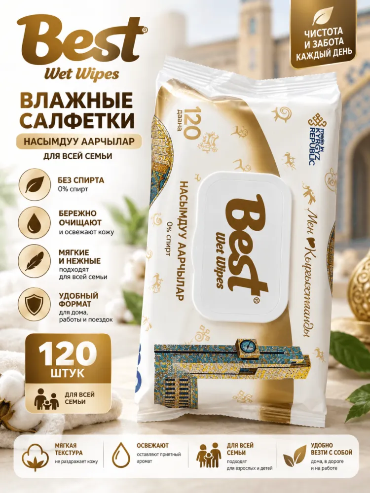 Влажные салфетки Best Нимдуу Аарылaар