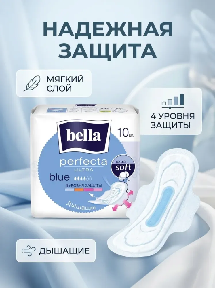 Женские гигиенические прокладки Bella Perfecta Ultra Blue