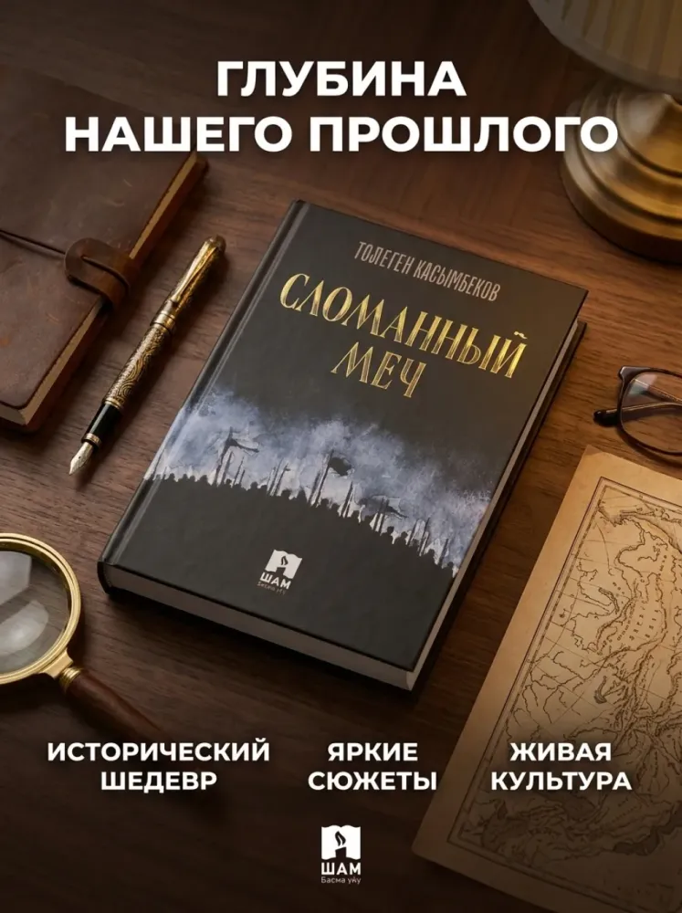Книга Сломанный меч Төлөгөн Касымбеков