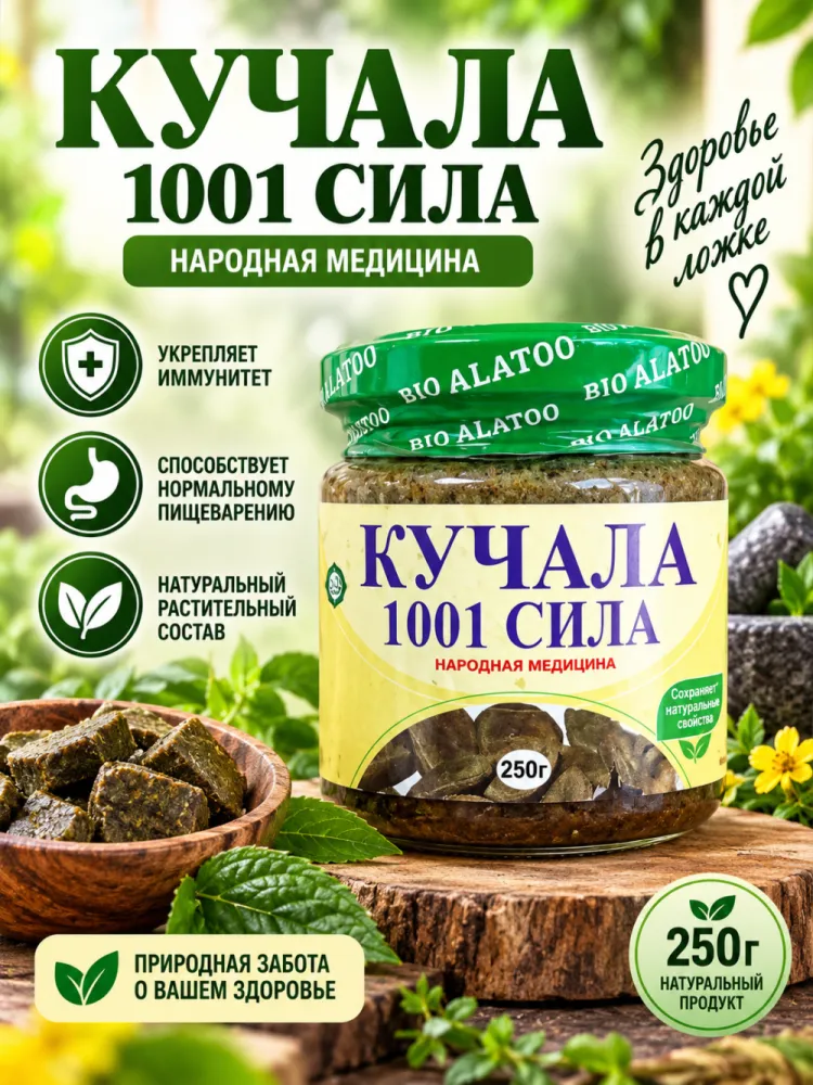 Паста Кучала 1001 сила Bio Alatoo