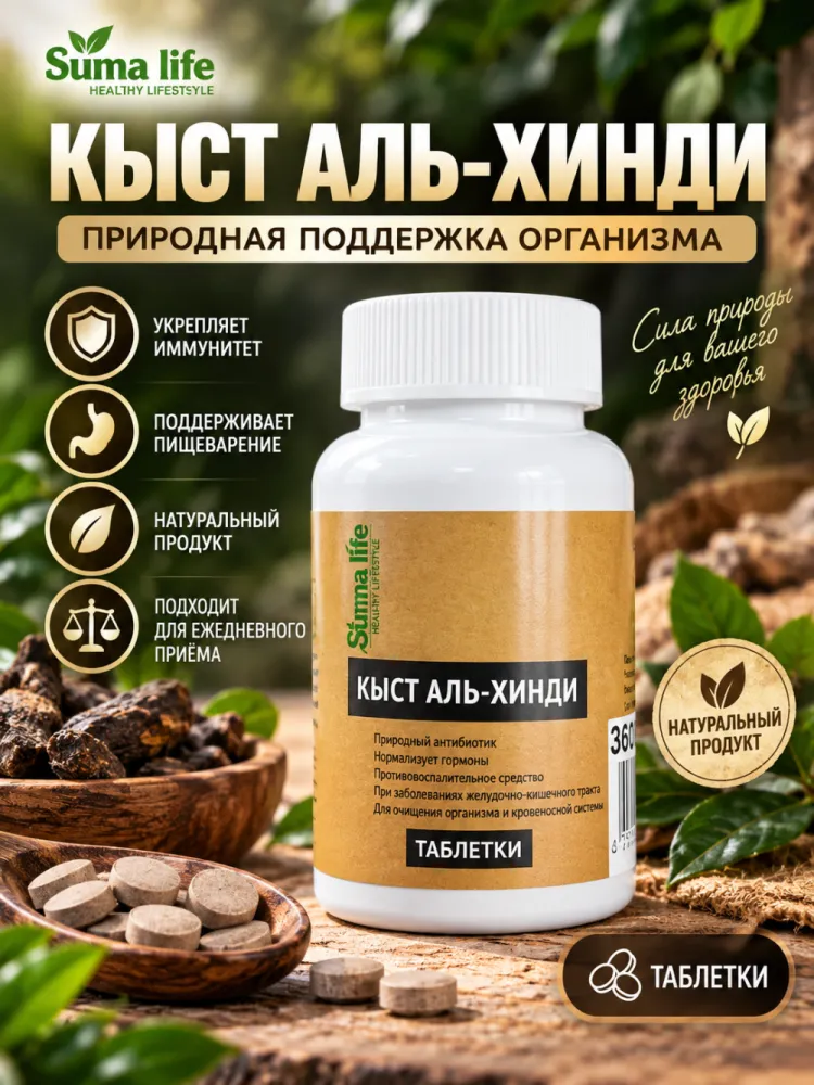 Таблетки Sunna Life Кыст аль-Хинди