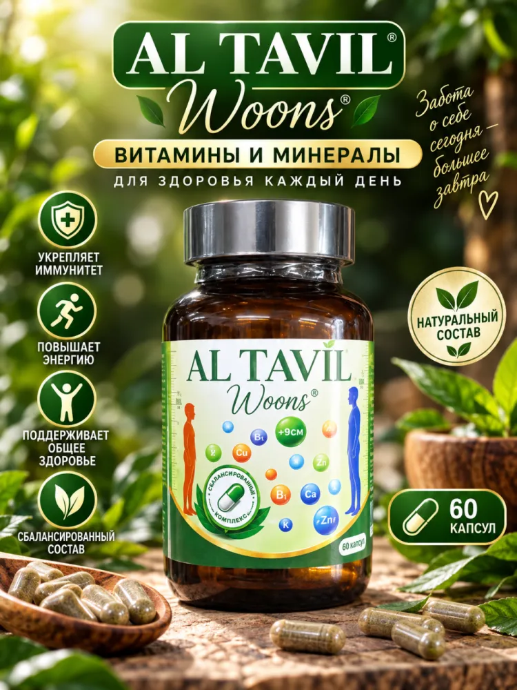 Витаминно-минеральный комплекс Al Tavil Woons