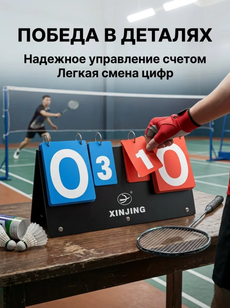 Табло для счета перекидное спортивное XINJING
