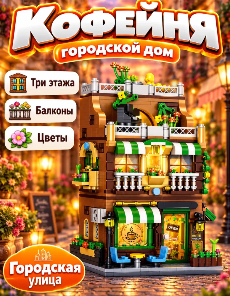 Конструктор Кофейня Coffee Shop